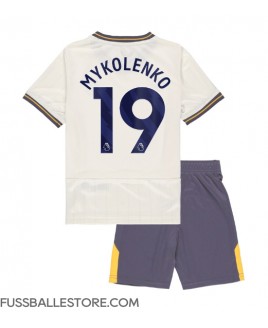 Günstige Everton Vitaliy Mykolenko #19 3rd trikot Kinder 2024-25 Kurzarm (+ Kurze Hosen)